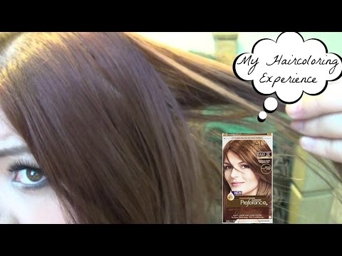 COLORING MY HAIR WITH L'OREAL SUN KISSED CARAMELS |...