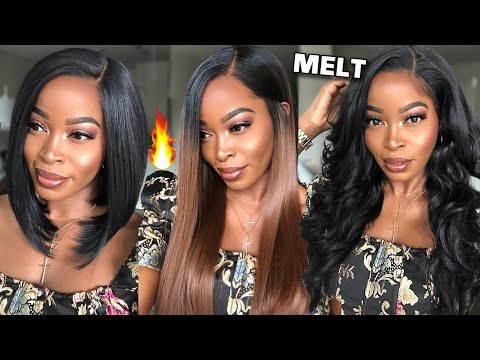 THE BEST SYNTHETIC LACE FRONT WIGS 🔥The JANET...
