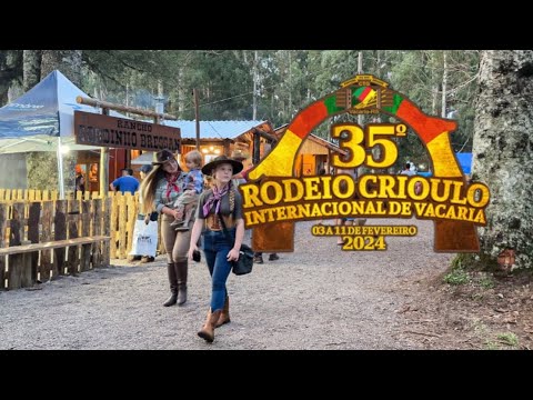 35º Rodeio Internacional de Vacaria - GINETEADA, CHULA E MUITA TRADIÇÃO GAÚCHA | Vlog |