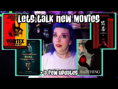 LETS TALK ABOUT NEW HORROR | HATCHING, THE SADNESS, VORTEX & MORE + CHANNEL UPDATES!