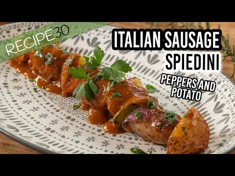 Italian Sausage Eggplant Timbales With Mozzarella Cheese Centre