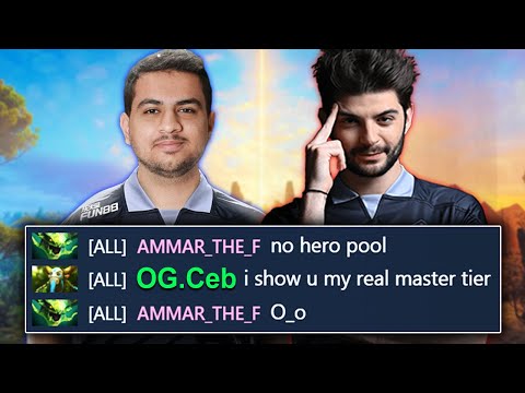 "I Show You My Real Master Tier" - CEB vs ATF - 100% DISASTER! DOTA 2