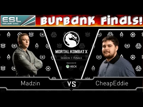 Match 14 - Mortal Kombat X: Burbank Season 1 Finals - Madzin vs CheapEddie
