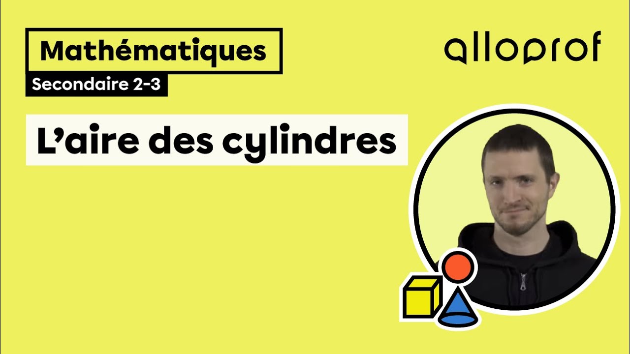 L'aire des cylindres