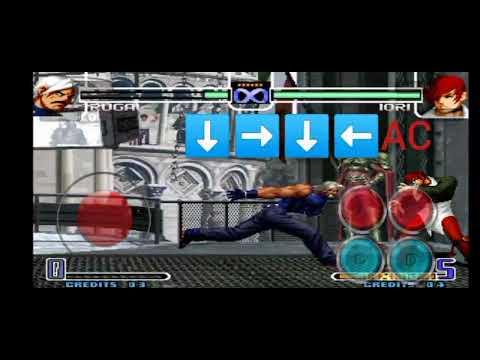 kof 2002 Rugal all moves + simple combos