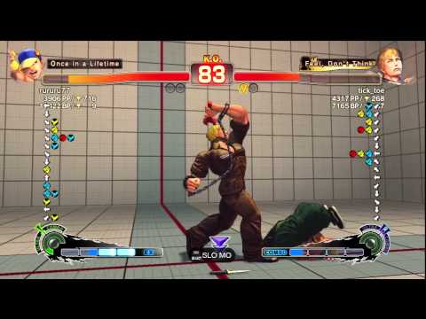 rururu77 [Yun] vs. tick_toe [Cody] | SSF4 Arcade Edition