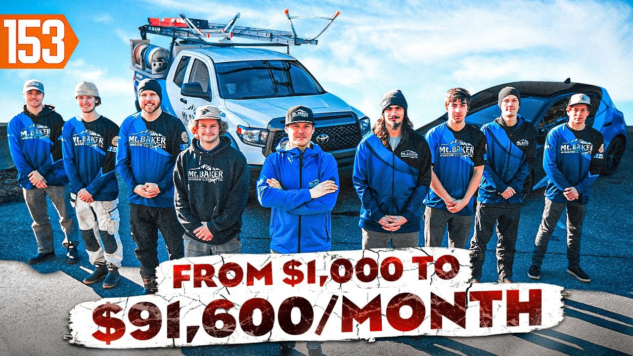 Turning $1,000 into Crystal-Clear Success: Meet Jackson Blackburn, the Wizard Behind Mt. Baker Window Cleaning Company