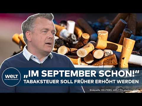 Video Thumbnail: TABAKSTEUER: 10-Euro-Schachtel! Raucher sollen jetzt schneller noch mehr zahlen