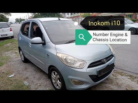 Inokom I10 Number Engine and Chassis Location