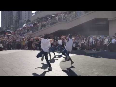 BOY STORY OMG BUSKING in Chengdu - Special Unit Dance (Left side view)