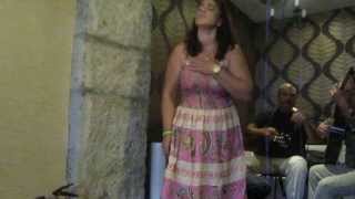 CARLA SILVA FADO, PRESENTE NO CAFÉ G Z , NA RUA DE ANTERO DE QUENTAL Nº 9 , PORTO