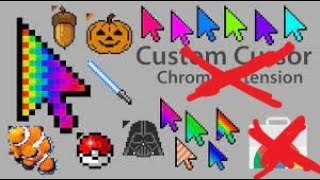 How to get a custom cursor for free without any apps or chrome extension