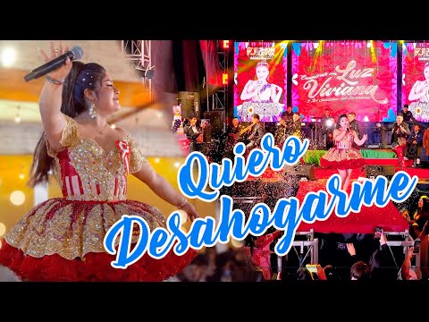 Luz Viviana - Quiero Desahogarme - En Concierto (Feliz Aniversario Dulce Yoreana ) 4K ™✔