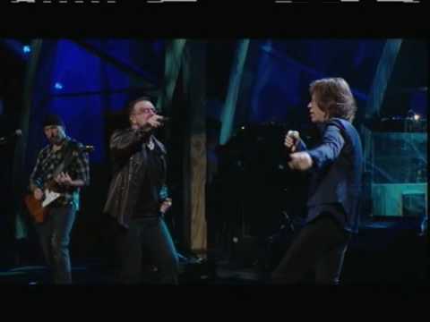 U2 Playing with Mick Jagger