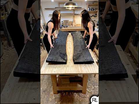 Handcrafting a table with epoxy resin #epoxy