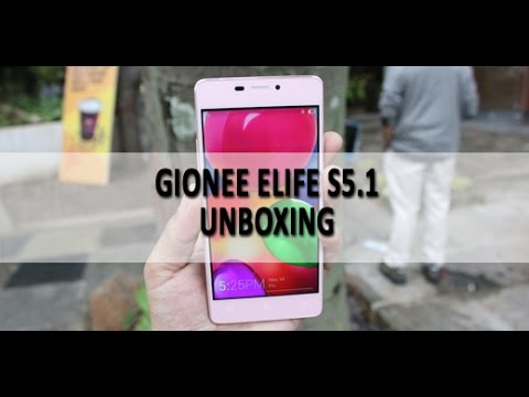 Gionee ELife S5.1 UNBOXING