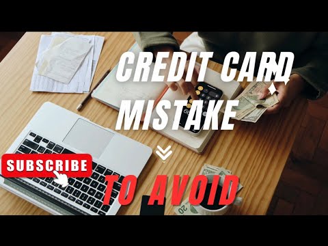 Credit Card Mistakes That Keep You Broke!! 