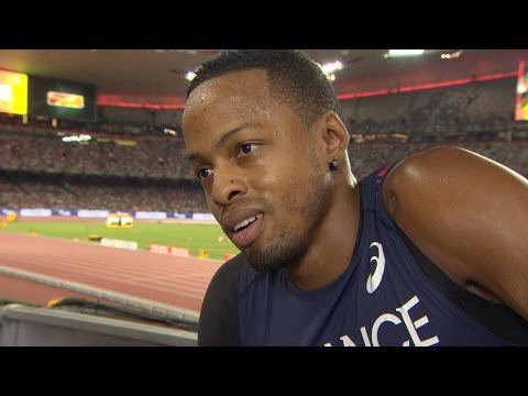 WCH 2015 Beijing - Dimitri Bascou FRA 110m Hurdles Semi Final