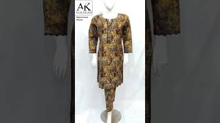 AK Clothing | Dhanak Digital Printed Suit | Articles Showcase