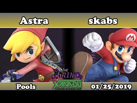 The Grind 61 Astra (Toon Link) vs skabs (Mario) Pools