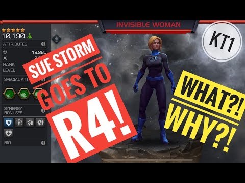 Invisible Woman Goes To R4! Game-Play And Overall Thoughts. MAN SHE HITS HARD!