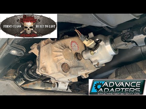 Jeep Cherokee XJ Advance Adapters Slip Yoke Eliminator install