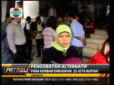 korban penipuan pengobatan alternatif Ustad Guntur Bumi di laporkan ke pihak berwajib