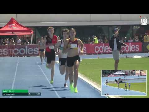 Boys & Girls U17 800m Final: 2022/23 State Track and Field Championships