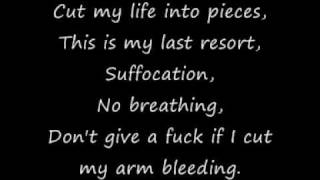 Papa Roach - Last Resort (Uncensored and Lyrics)
