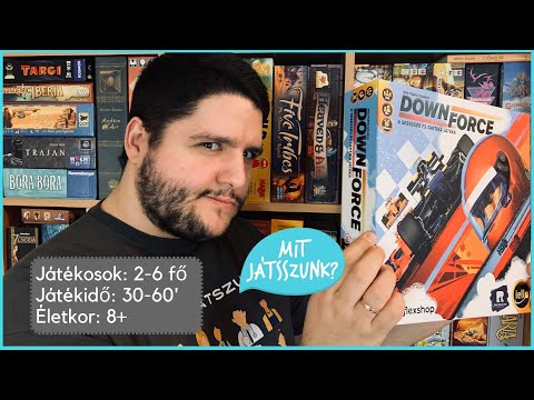 Downforce: A sebesség és taktika Játékbemutató - Mit Játsszunk?