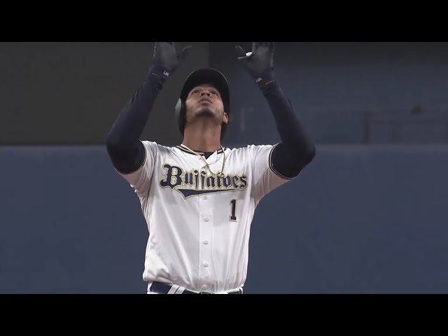 【2回裏】バファローズ・モヤ 来日初の3ベースヒットは反撃となるタイムリー!! 2020/8/4 B-M