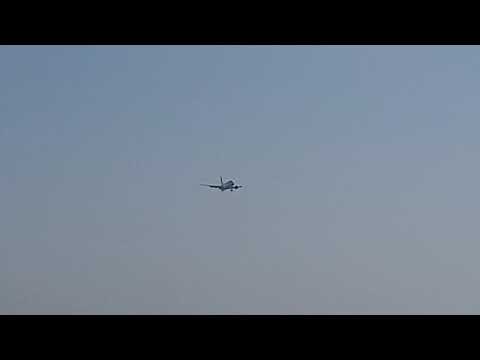 Blue Air Boeing 737-800 landing at Larnaca Airport 29.06.2021