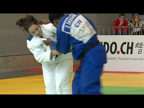 Viel Selbstvertrauen für Olympia-Quali: Emilie Amaron holt Silber am Swiss Judo Open