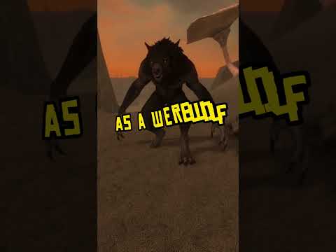 😱 What If You Approach Solstheim's Werewolves As a Fellow Werewolf in Skyrim? #skyrim