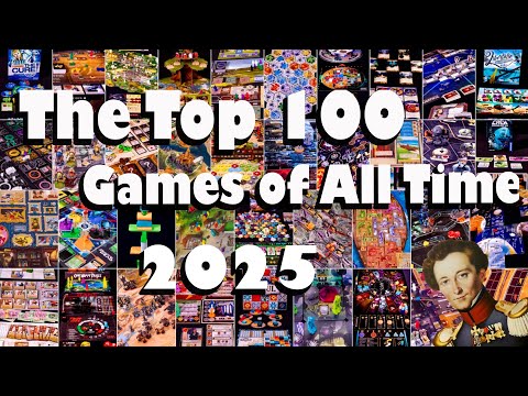 The Top 100 board games of all time!