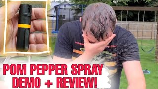 POM OC Pepper Spray Review + Tips & Demonstrat