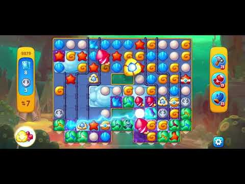 Fishdom Gameplay Level 9879 - No Boosters