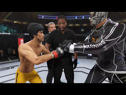 UFC 4 - Bruce Lee vs. Crazy Luchador - Dragon Fights 🐉