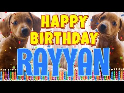 Happy Birthday Rayyan! ( Funny Talking Dogs ) What Is Free On My Birthday