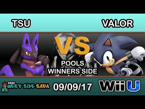 2GGC: West Side Saga - Tsu (Lucario) Vs. VaLoR (Sonic) - Pools Winners Side