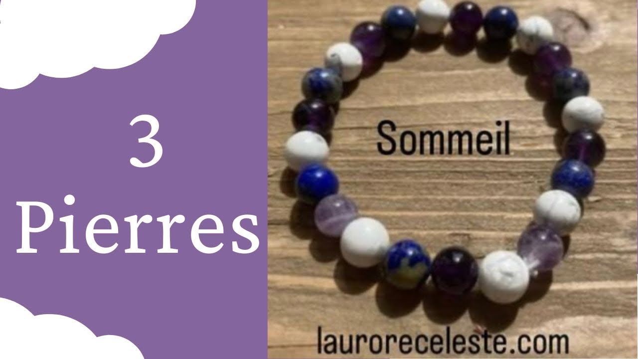 Quelle pierre pour bien dormir si troubles du sommeil voir insomnie arrêter mental et rumination 
