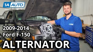 How to Replace Alternator 2009-2014 Ford F 150 5.4L V8