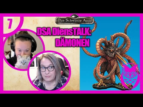 DSA Talk Folge 7: Das Schwarze Auge und seine Dämonen – mit Nessie und Eevie