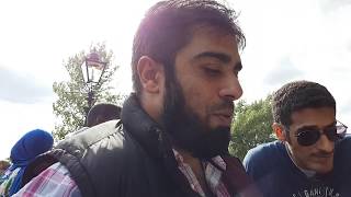 Video: In Luke 8:45, Jesus asks who touched me. In Mark and Matthew's Gospel, why is a different account given? - Rizwan vs American Lady