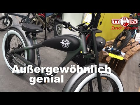 Coole außergewöhnliche E-Bikes! Ride with Style MC E-Bike im lässigen Retro look! Interview 2024
