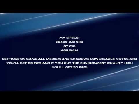 League of Legends Settings for GT 210 Users