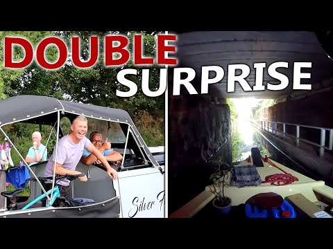 80 - We Bump Into Foxes Afloat Along The Trent And Mersey Canal As We Come Across A Surprise Tunnel