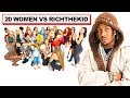 20 WOMEN VS 1 RAPPER RICH THE KID GONE WRONG