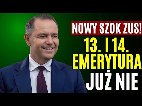 New ZUS shock! 13th and 14th pensions no longer available to all seniors