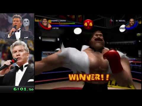 Ready 2 Rumble Boxing Round 2 PS2 Arcade Mode, Hard- Rumbleman in 17:39